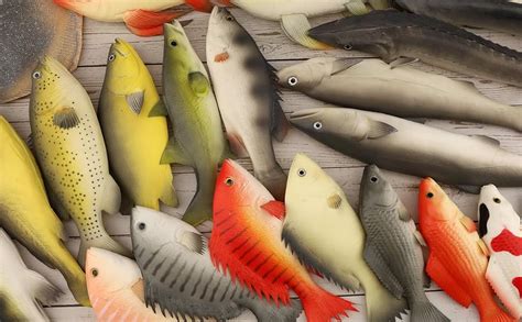 realistic plastic fish|Amazon.com: Realistic Fish.